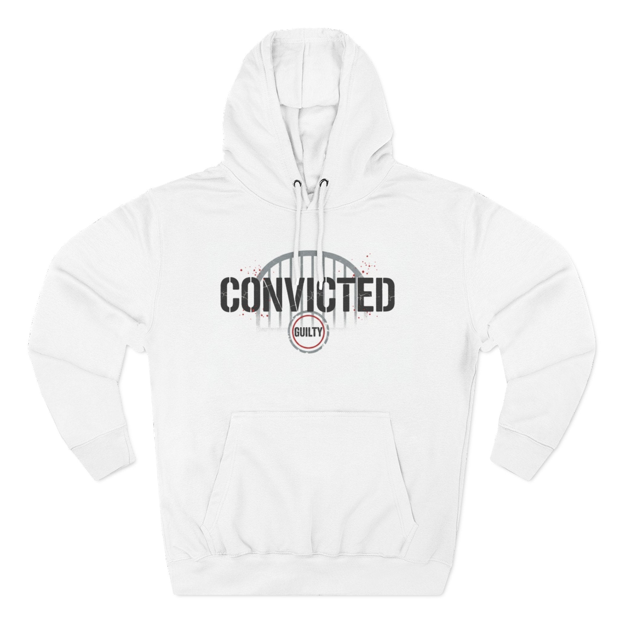 Three-Panel Fleece Hoodie