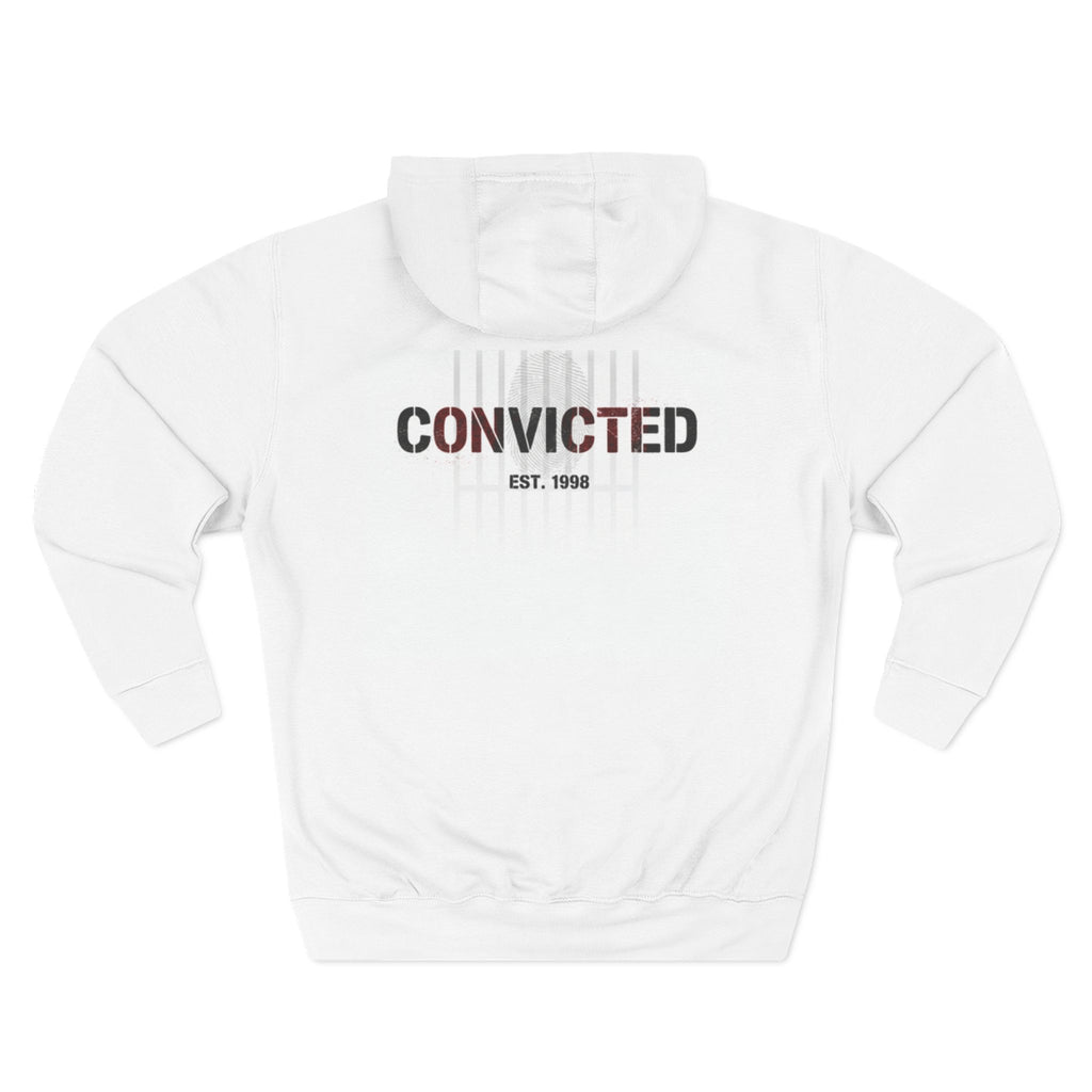 Three-Panel Fleece Hoodie